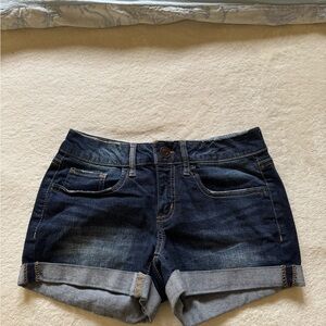 SO Dark Blue Jean Shorts